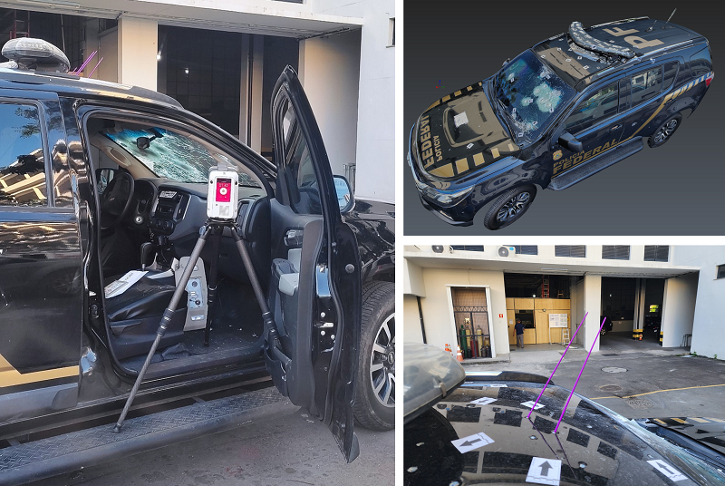 Jeffersons' shooting - police car hit by bullets - RTC360